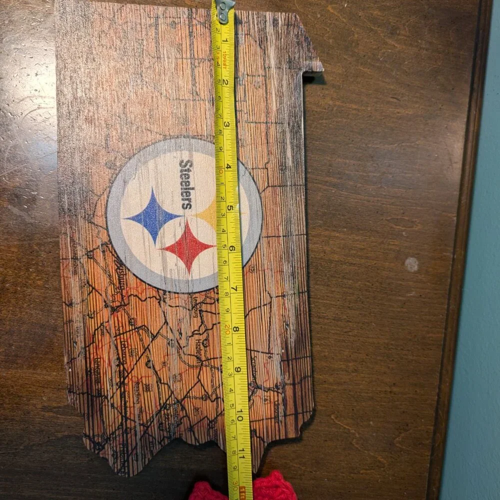 Pennsylvania Steelers Sign Wall Hanger
